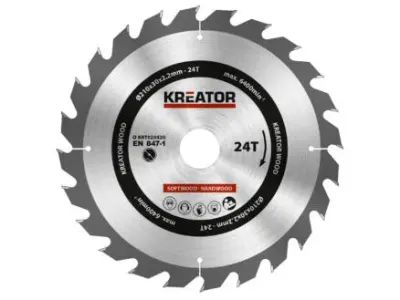 Kreator Snijschijf (Hard)hout 210 mm