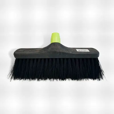 Plastic Street Broom Cohia Nature 31 cm
