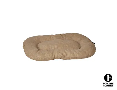 Coussin Ovale Adelle Beige 60x45cm
