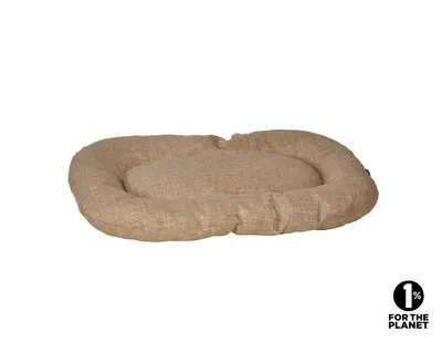 Coussin Ovale Adelle Beige 70x55cm