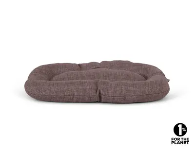 Cushion Oval Adelle Brown 50x35cm
