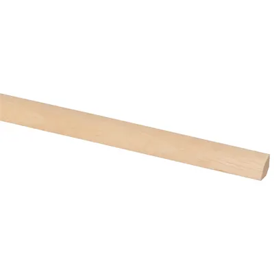 Quarter-Round Hardwood Moulding 11×11 mm 240 cm