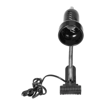Lamp with Clamp E14 Black