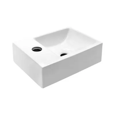 Lavabo Rechth. Tap Hole Left 30x19x10.5cm