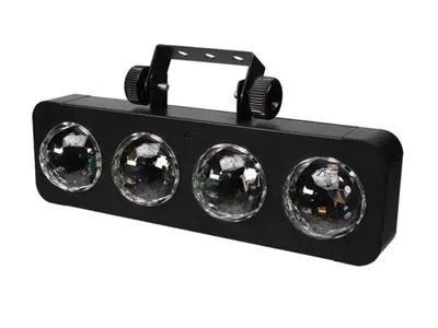 Led Dj Effet Fleur 4x3w Rgba
