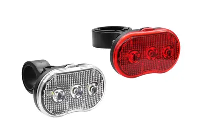 Feu de Vélo Led Blanc + Rouge