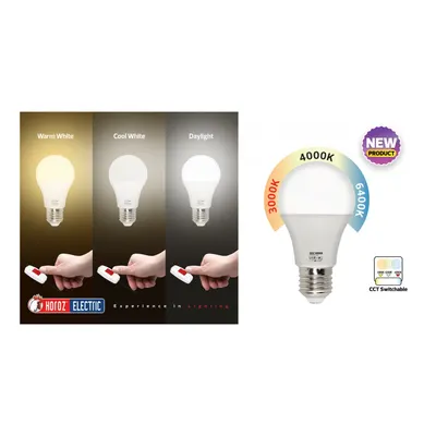 Lampe Led E27 12w 3 Couleurs