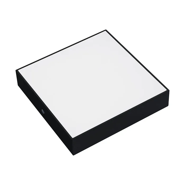 Led Plaffonier Rond Sofia 24w 6400k Zwart