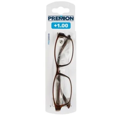 Leesbrillen Model 3 Bruin/zwart +1.00