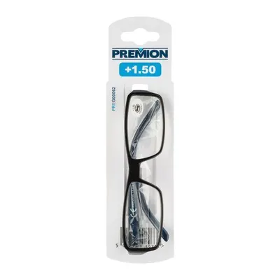 Leesbrillen Model 4 Zwart/blauw +1.50