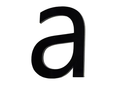 Lettre 9 cm a