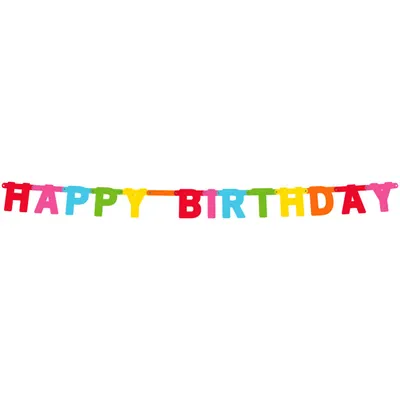 Guirlande de Lettres Joyeux Anniversaire