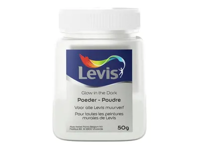 Levis Glitter pour Peinture Murale Glow in Dark 50gr