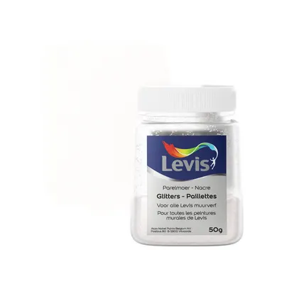 Levis Glitter voor Muurverf Parelmoer 50gr