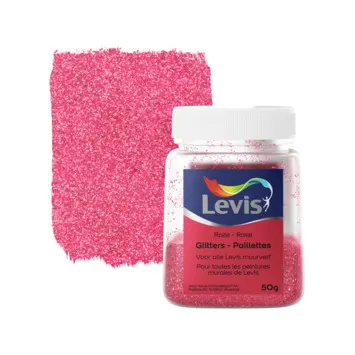 Levis Glitter for Wall Paint Pink 50gr