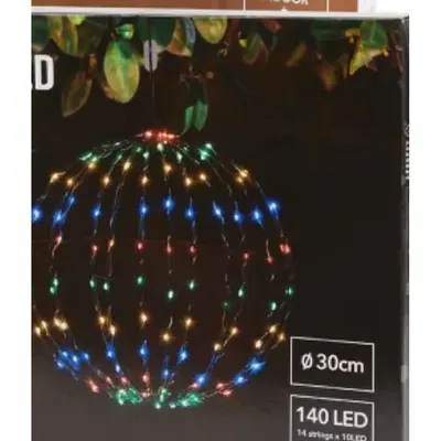 Lichtbol 30 cm Multicolor 2