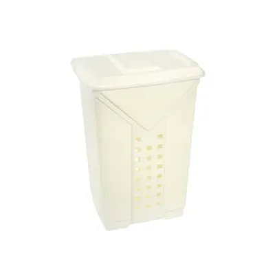 Linnen Wasmand Prima 60 l Wit 1