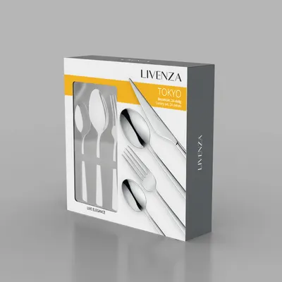 Livenza Inox Bestekset Tokyo 24dlg 1