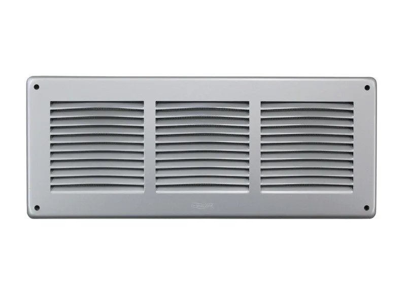 Luchtrooster 340x140mm Alu