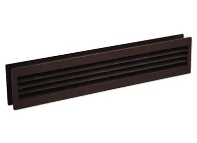 Luchtrooster Vr Deur 9x46 Bruin