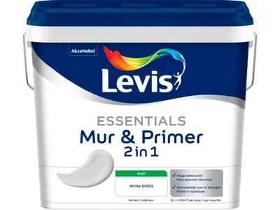 Lv Essentials Mur&pr Blanc 5 l