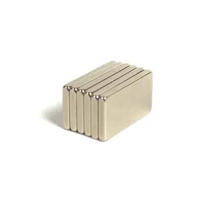 Magnets 20x10x5mm Rectangle 6pcs 2