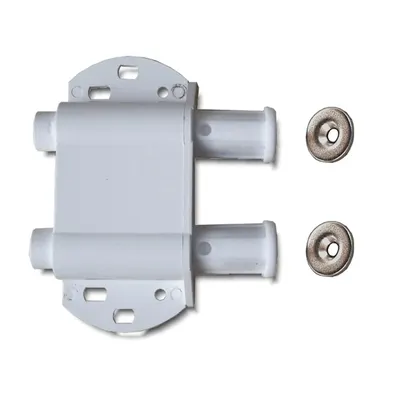 Magnetische Dubbel Sluiting + Drukknop 1