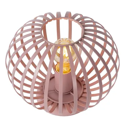 Merlina Tafellamp Kinder-Roze-Ø25,5-1xe27-40w 3