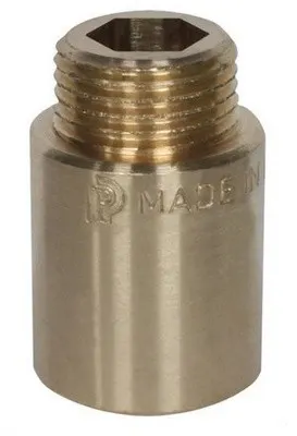 Messing Verlengstuk 3/4mf 2 cm