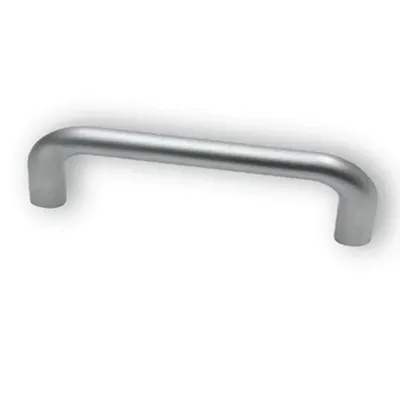 Furniture Handle, D-Mod, Matt, Chrome 128 mm