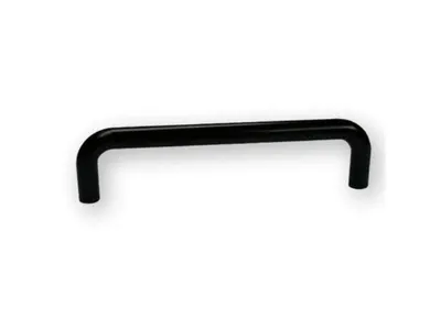Furniture Handle, Plastic, Black 128 mm