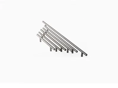 Furniture Handle, T-Mod, Stainless Steel 128 mm