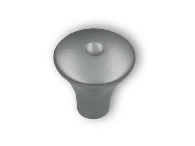Furniture Knob, Alu Colour, 24 mm