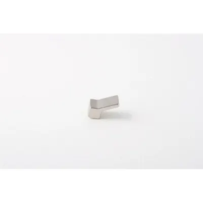 Furniture Knob, Kink, Stainless Steel Look