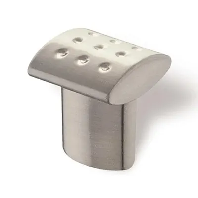 Furniture Knob, Stainless Steel Look 20 mm