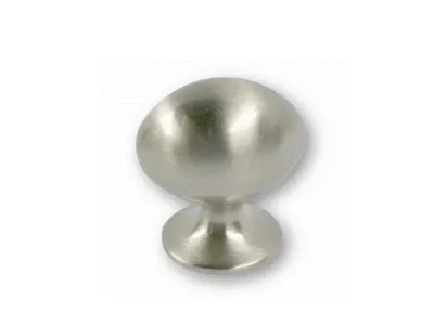 Furniture Knob, Stainless Steel Look 30 mm