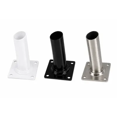 Pied de Meuble, Rond, Noir 30x100mm