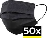 Mouth Mask Black 50pcs Promo 5
