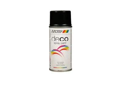 Motip Spray 150 ml Hoogglans - Ral 9005