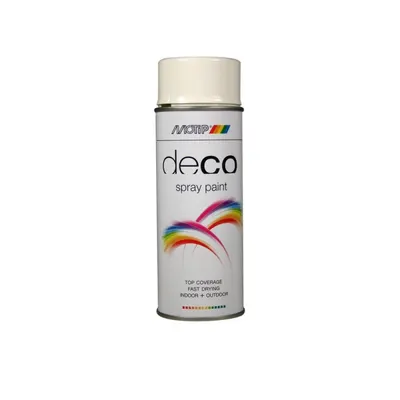 Motip Spray 150 ml Hoogglans - Ral 9010 1