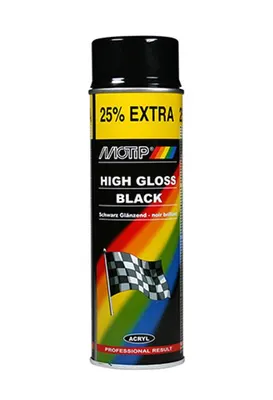 Motip Spray Autolak - Hoogglans Zwart