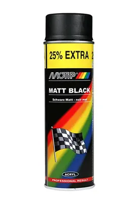 Motip Spray Autolak - Mat Zwart