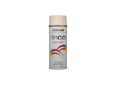 Motip Spray Hoogglans - Cremewit