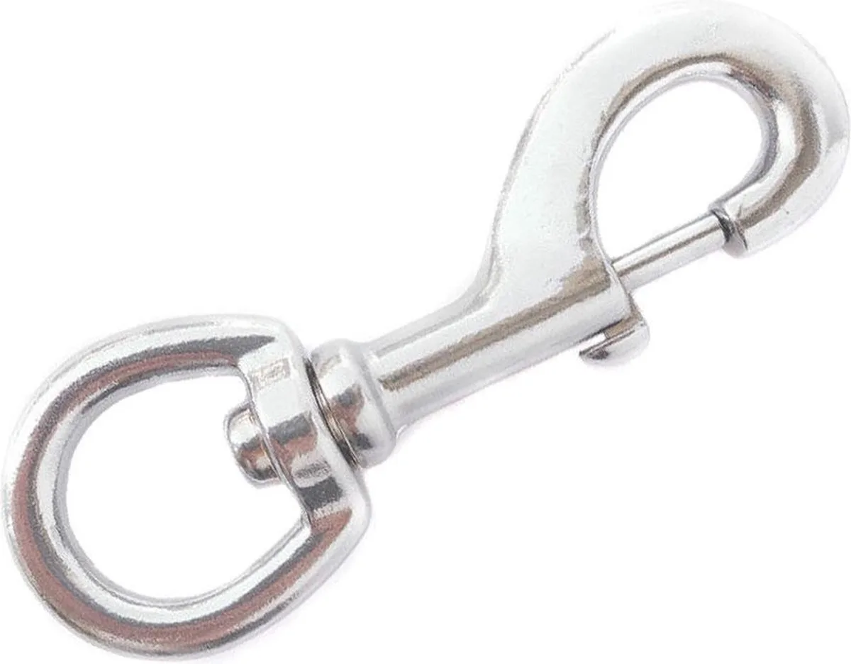Musketierhaak+trekknop Verz. 16x78mm