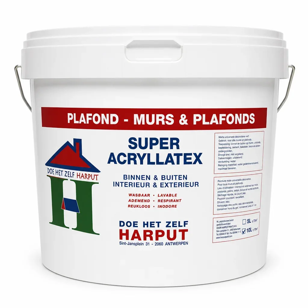 Mur/plafond Blanc 10 l Intérieur/extérieur