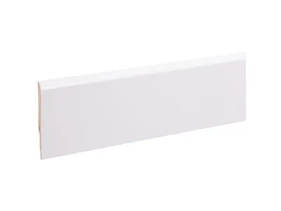 Wall Skirting Board 93x9mm White 240 cm 287