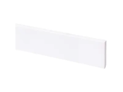 Wall Skirting Board Hardwood Size 11x68x2400mm White