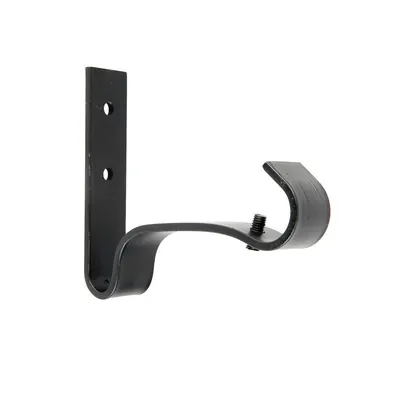 Support Mural Noir 19 mm