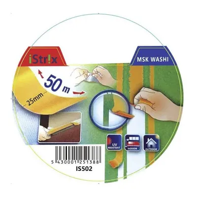 N.a!!! Masking Tape Washi Yellow 25 mm 50 m