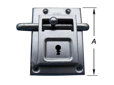 Nemef Bolt Lock Galvanized